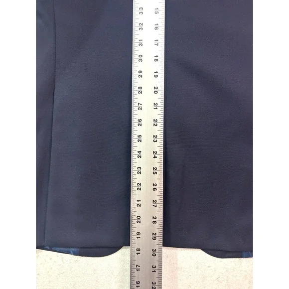 Richard James Savile Row 38R Navy Blue Hopsack Blazer Jacket Sport Suit Coat